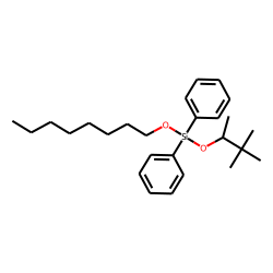Silane, diphenyl(3,3-dimethylbut-2-yloxy)octyloxy-