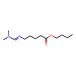 5-Aminovaleric acid, N-dimethylaminomethylene-, butyl ester