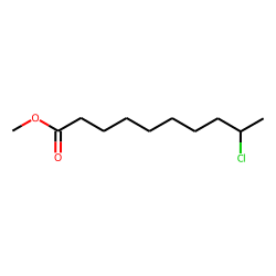 9-Chlorodecanoic acid, methyl ester