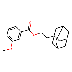 m-Anisic acid, 2-(1-adamantyl)ethyl ester