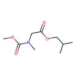 Glycine, N-methyl-N-methoxycarbonyl-, isobutyl ester