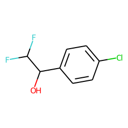 Benzeneethanol, 2,2-difluoro-1-(4-chlorophenyl)