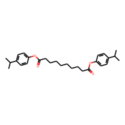 Sebacic acid, di(4-isopropylphenyl) ester
