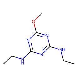 1,3,5-Triazine-2,4-diamine, N,N'-diethyl-6-methoxy-