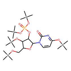 uridine-2'(3')-monophosphate, TMS