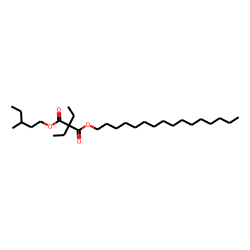 Diethylmalonic acid, hexadecyl 3-methylpentyl ester