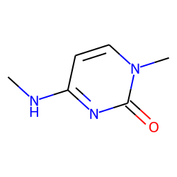 2(1H)Pyrimidinone,4-amino-1,N-dimethyl-