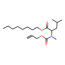 l-Leucine, N-allyloxycarbonyl-N-methyl-, octyl ester