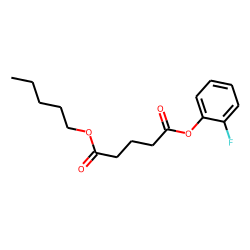 Glutaric acid, 2-fluorophenyl pentyl ester