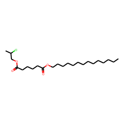 Adipic acid, 2-chloropropyl tetradecyl ester