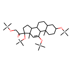 Tetrahydrocortisone tetra-TMS