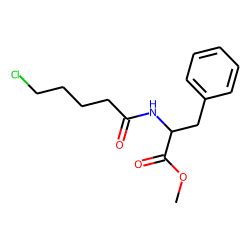 l-Phenylalanine, N-(5-chlorovaleryl)-, methyl ester