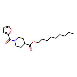 Isonipecotic acid, N-(2-furoyl)-, nonyl ester