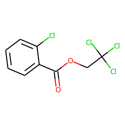2-Chlorobenzoic acid, 2,2,2-trichloroethyl ester
