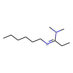 N,N-Dimethyl-N'-hexyl-propionamidine