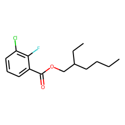 3-Chloro-2-fluorobenzoic acid, 2-ethylhexyl ester