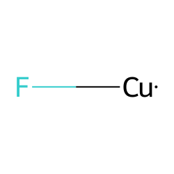 Copper monofluoride