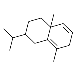 Bicyclo[4.4.0]-1,4-decadiene, 4,10-dimethyl-7-isopropyl