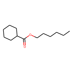 Cyclohexanecarboxylic acid, hexyl ester