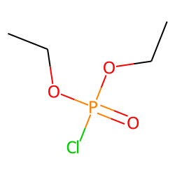 Phosphorochloridic acid, diethyl ester