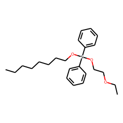 Silane, diphenyl(2-ethoxyethoxy)octyloxy-