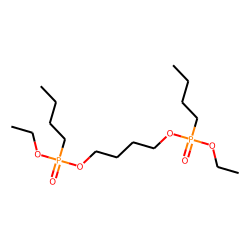Phosphonic acid, butyl-, ethyl ester, diester with 1,4-butanediol