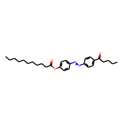 4-n-Pentanoyl-4-n'-undecanoyloxyazobenzene