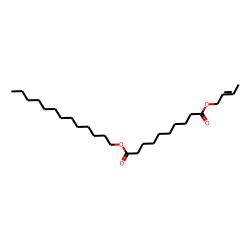 Sebacic acid, but-2-enyl tridecyl ester
