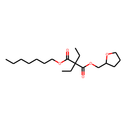 Diethylmalonic acid, heptyl tetrahydrofurfuryl ester