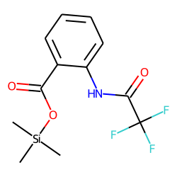 Anthranilic acid, N-trifluoroacetyl-, trimethylsilyl ester