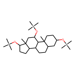 5«alpha»-Androstane-3«alpha»,11«beta»,17«beta»-triol, TMS