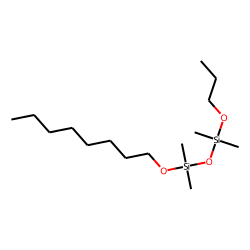 Silane, dimethyl(dimethyloctyloxysilyloxy)propoxy-