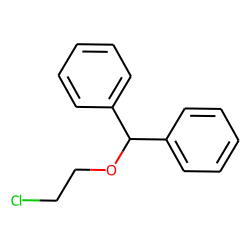 Benzhydryl 2-chloroethyl ether