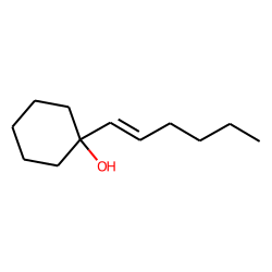 Cyclohexanol, 1-(1-hexenyl)-, (E)-