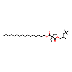 Diethylmalonic acid, hexadecyl 2,4,4-trimethylpentyl ester