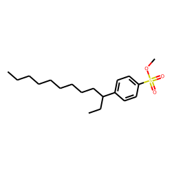 Benzenesulphonic acid, 4-(3-dodecyl)-, methyl ester