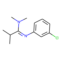N,N-Dimethyl-N'-(3-chlorophenyl)-isobutyramidine