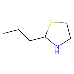 Thiazolidine, 2-propyl-