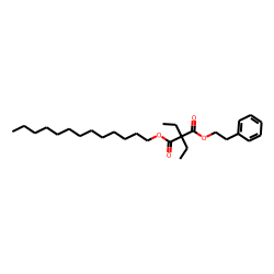 Diethylmalonic acid, phenethyl tridecyl ester