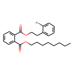 Phthalic acid, 2-(2-bromophenyl)ethyl octyl ester