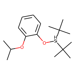1-Isopropoxy-2-di-tert-butyl-silyloxybenzene