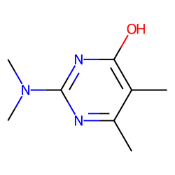 Pyrimidin-4-ol, 2-dimethylamino, 5,6-dimethyl