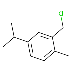 1-Methyl-4-(1-methylethyl)-2-(chloromethyl)benzene