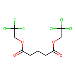 Glutaric acid, di(2,2,2-trichloroethyl) ester