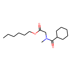 Sarcosine, N-(cyclohexylcarbonyl)-, hexyl ester