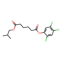 Adipic acid, isobutyl 2,4,5-trichlorophenyl ester