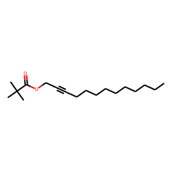 2,2-Dimethylpropanoic acid, tridec-2-ynyl ester