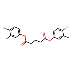 Glutaric acid, di(4-chloro-3-methylphenyl) ester