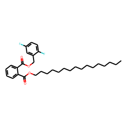 Phthalic acid, 2,5-difluorobenzyl hexadecyl ester