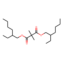 Dimethylmalonic acid, di(2-ethylhexyl) ester